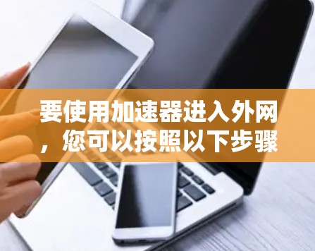 要使用加速器进入外网，您可以按照以下步骤操作