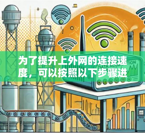 为了提升上外网的连接速度,可以按照以下步骤进行加速 为了提升上外网的连接速度,可以按照以下步骤进行加速