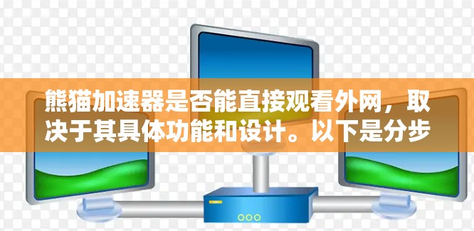 熊猫加速器是否能直接观看外网，取决于其具体功能和设计。以下是分步骤的总结