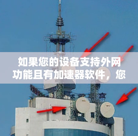 如果您的设备支持外网功能且有加速器软件，您可以通过以下步骤使用外网加速器