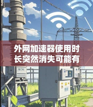 外网加速器使用时长突然消失可能有多种原因,包括系统更新、服务封禁、加速器被关闭或加速器本身出现问题。以下是详细的解决方案