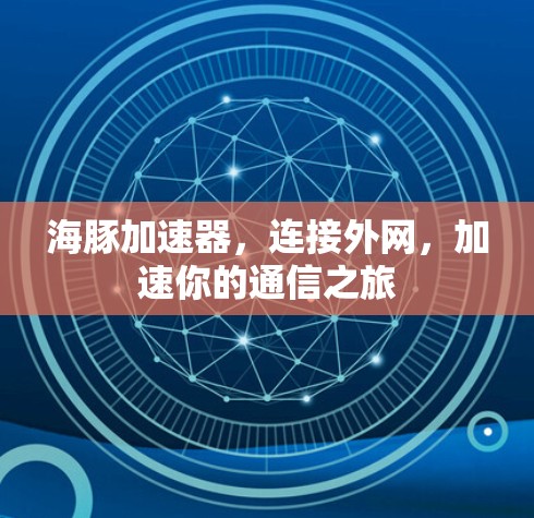 海豚加速器,连接外网,加速你的通信之旅