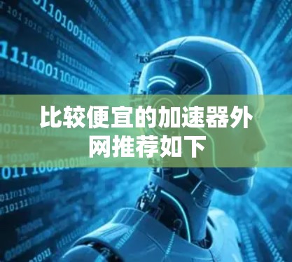比较便宜的加速器外网推荐如下