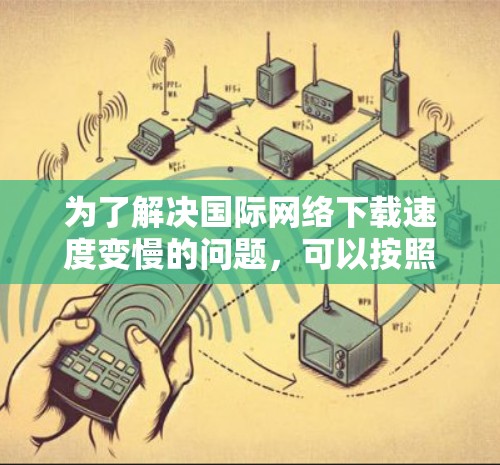 为了解决国际网络下载速度变慢的问题，可以按照以下步骤进行