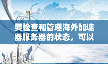 要检查和管理海外加速器服务器的状态,可以按照以下步骤进行