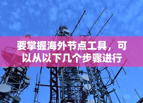要掌握海外节点工具，可以从以下几个步骤进行