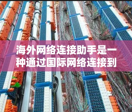 海外网络连接助手是一种通过国际网络连接到其他国家服务器或网站的工具。它们在国际间提供数据传输和访问,广泛应用于加密通信、跨国际组织的协作、海外办公和远程办公等领域。以下是对海外网络连接助手的详细分析