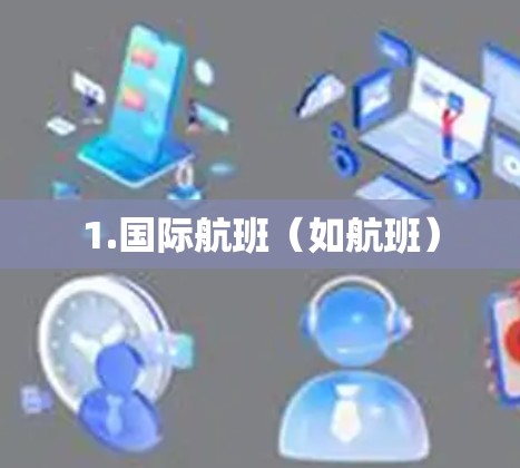 1.国际航班(如航班)