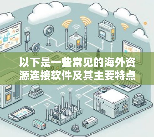 以下是一些常见的海外资源连接软件及其主要特点 以下是一些常见的海外资源连接软件及其主要特点