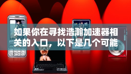 如果你在寻找浩瀚加速器相关的入口，以下是几个可能的加速器网站，你可以访问并尝试使用它们