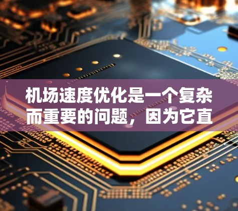 机场速度优化是一个复杂而重要的问题，因为它直接影响机场的效率、便利性和旅客的体验。以下是关于机场速度优化的几个关键点和建议