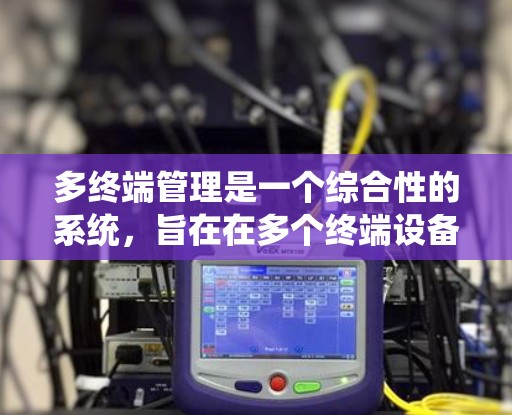 多终端管理是一个综合性的系统,旨在在多个终端设备上运行应用程序和管理资源,以提高效率和用户体验。以下是关于多终端管理的详细分析 多终端管理是一个综合性的系统,旨在在多个终端设备上运行应用程序和管理资源,以提高效率和用户体验。以下是关于多终端管理的详细分析