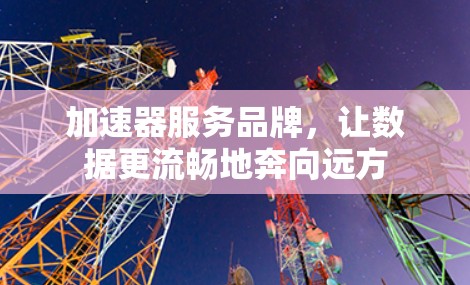 加速器服务品牌，让数据更流畅地奔向远方