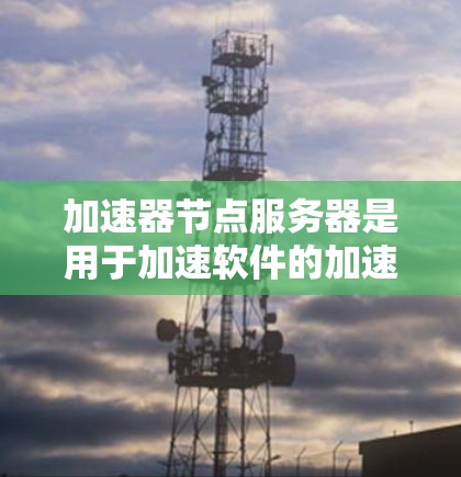 加速器节点服务器是用于加速软件的加速器本机服务器，主要由软件、硬件和网络组成，其性能直接影响加速效果。以下是对加速器节点服务器的详细分析
